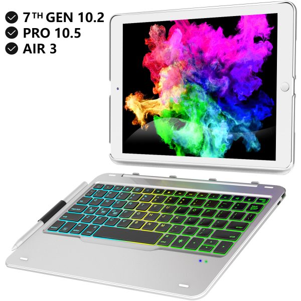 Ipad 10 2 Keyboard Case For Ipad 7th Gen 2019 Ipad Air 3rd Gen